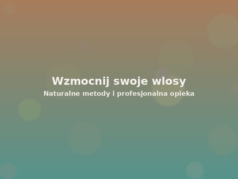 Zdrowe, gęste włosy